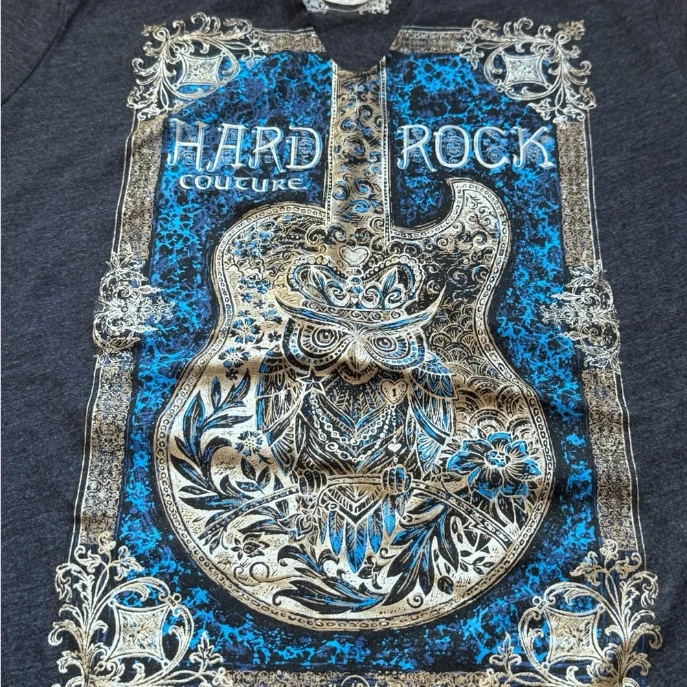 Hard Rock Couture‎ "Berlin" Short Sleeve Shirt- Size M - Picture 6 of 7